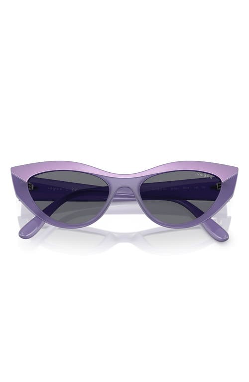 Vogue 52mm Polarized Cat Eye Sunglasses
