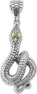 SAMUEL B. Snake Pendant