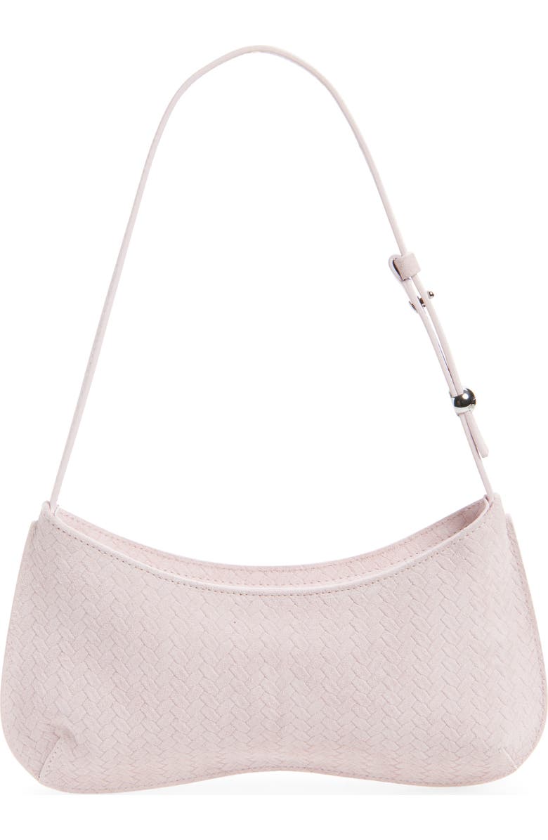 Jacquemus Le Bisou Sue Zip Handbag, Alternate, color, Light Pink 410