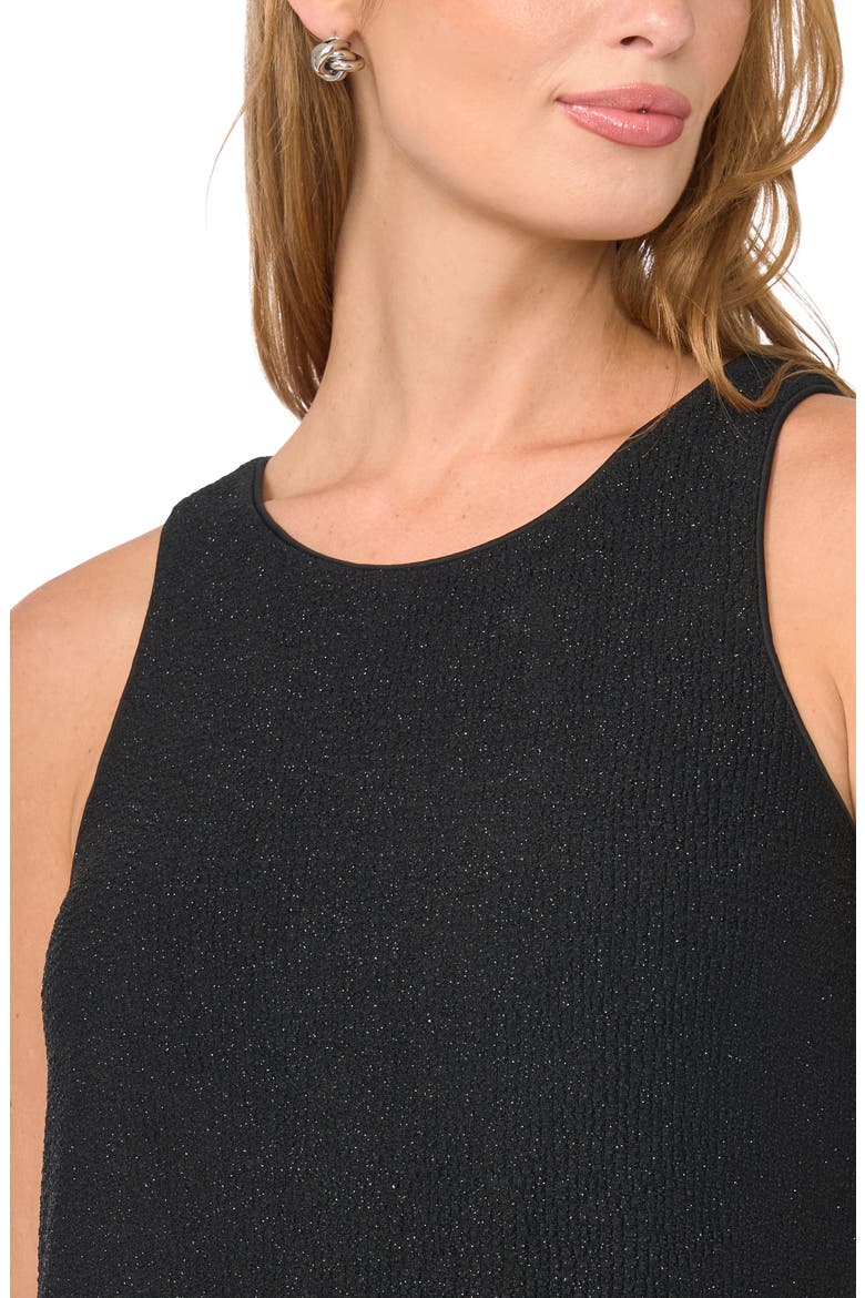 Keyhole Back Sleeveless Dress, Alternate, color, RICH BLACK