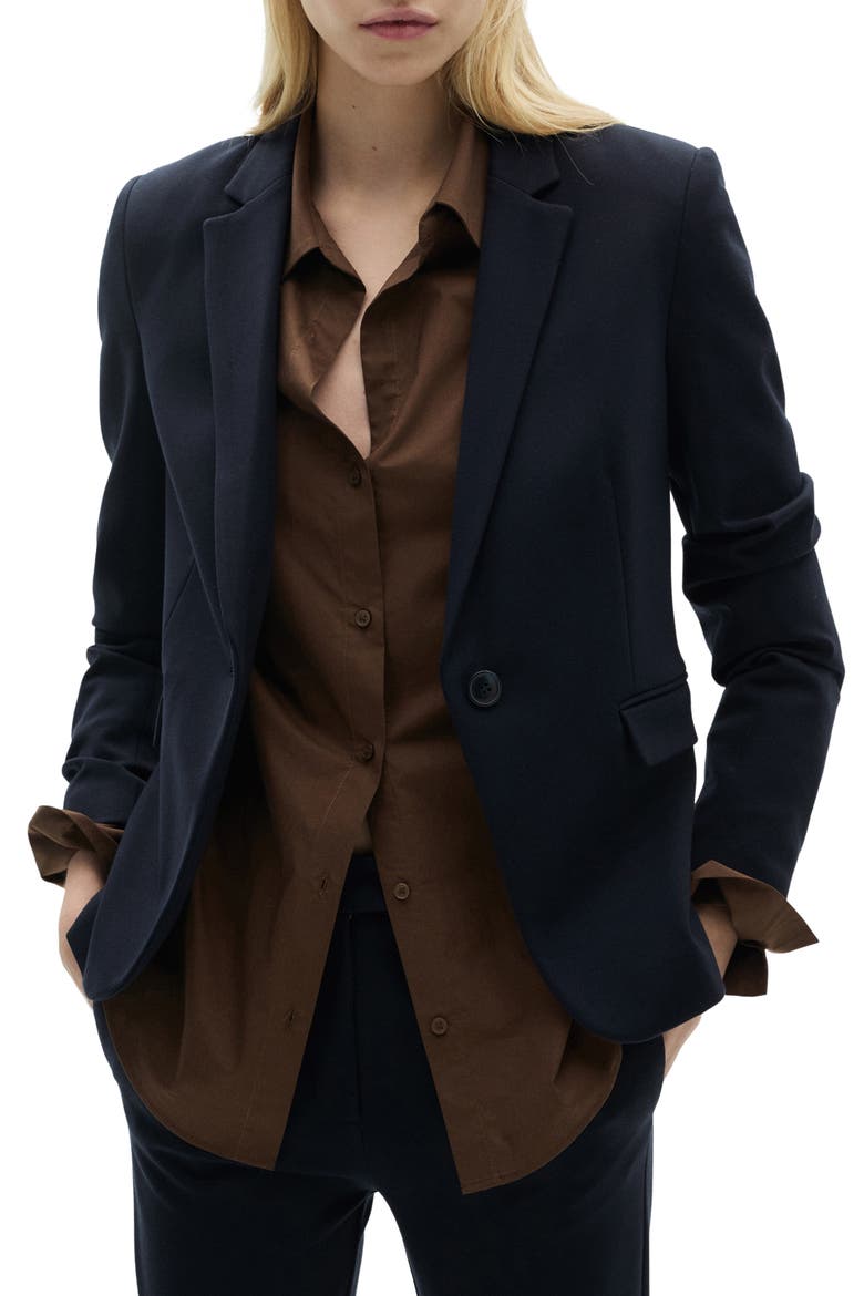 Slim Fit Suit Jacket, Main, color, BLACK
