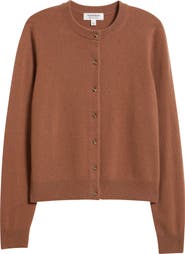 Nordstrom Cashmere Button-up Cardigan