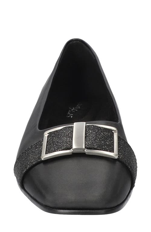 Easy Street Keely Flat In Black