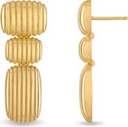 Pamela Zamore Isla Oblong Cushion Drop Earrings