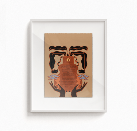 Full Cup Ketubah
