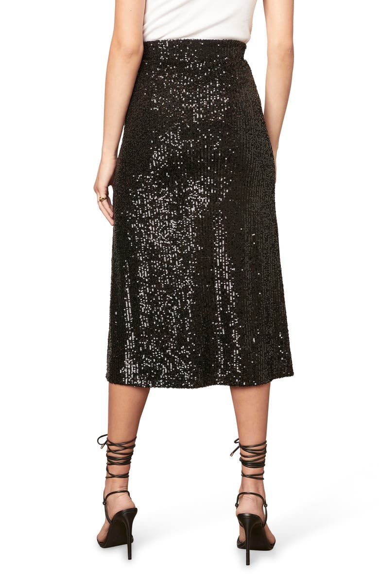 BB Dakota by Steve Madden BB Dakota Starry Night Sequin Skirt, Alternate, color,