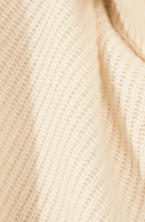 Italic Ellie Chunky Cashmere Turtleneck Sweater In Ivory