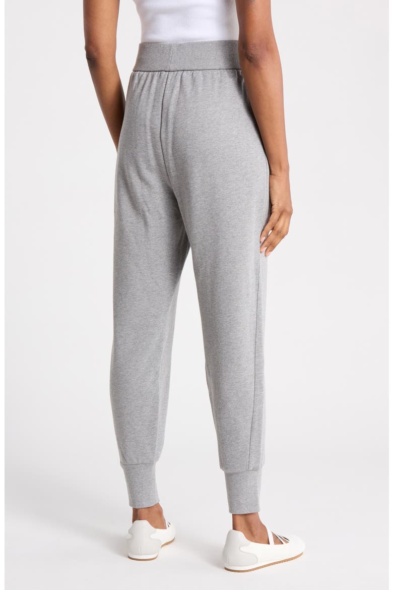 French Terry Joggers, Alternate, color, GREY MELANGE