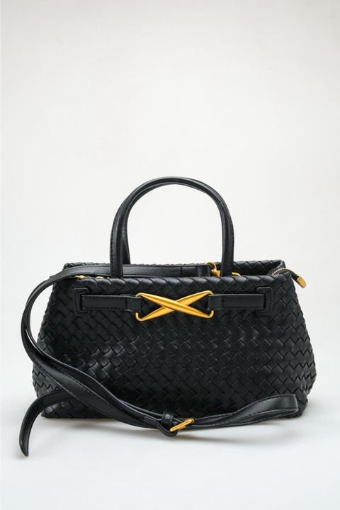 Verona Woven Handle Bag