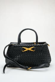 Prologue Shoes Verona Woven Handle Bag