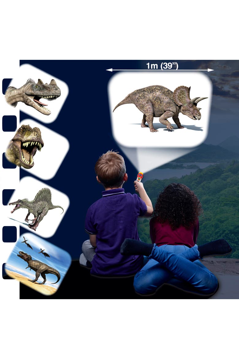 Dinosaur Torch Projector Flashlight Toy, Alternate, color, Multicolored