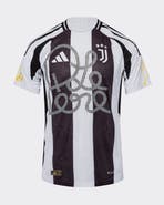 le PÈRE Juventus x Adidas Embroidered Home Jersey