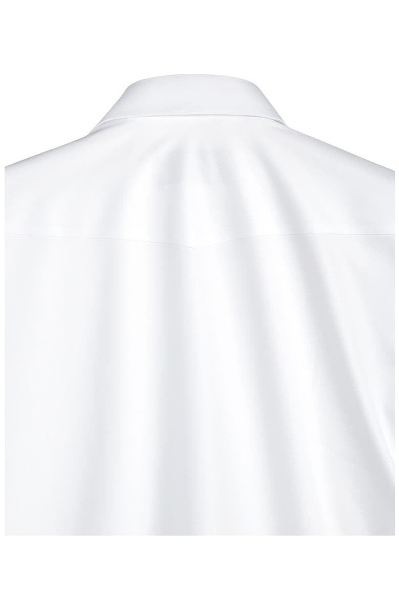 Trim Fit Western Dress Shirt, Alternate, color, WHITE