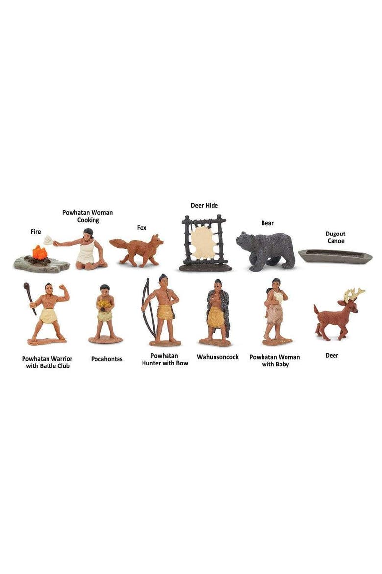 Powhatan Indians Toy, Alternate, color, No Color