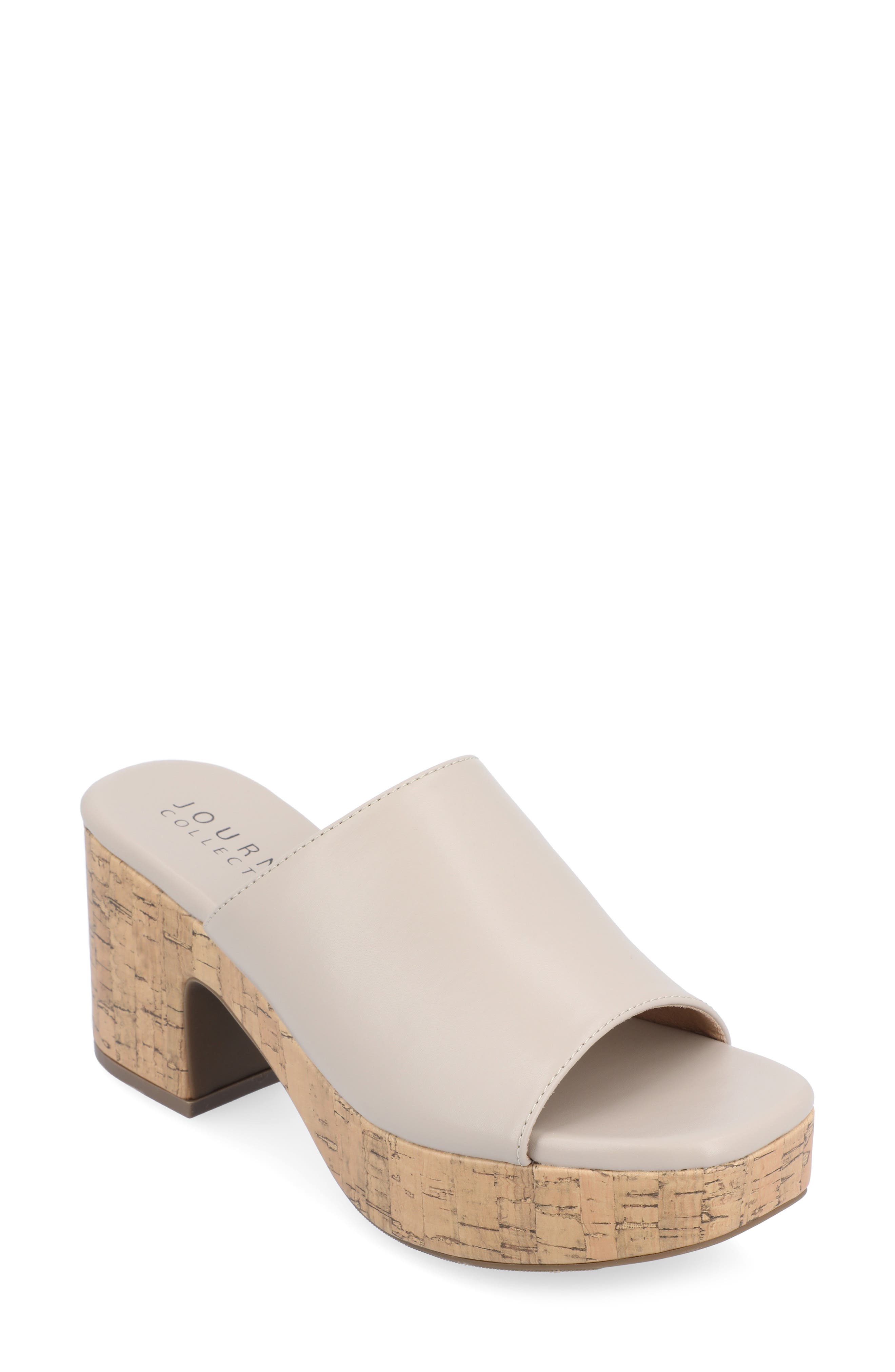 Journee Collection Astter Platform Sandal