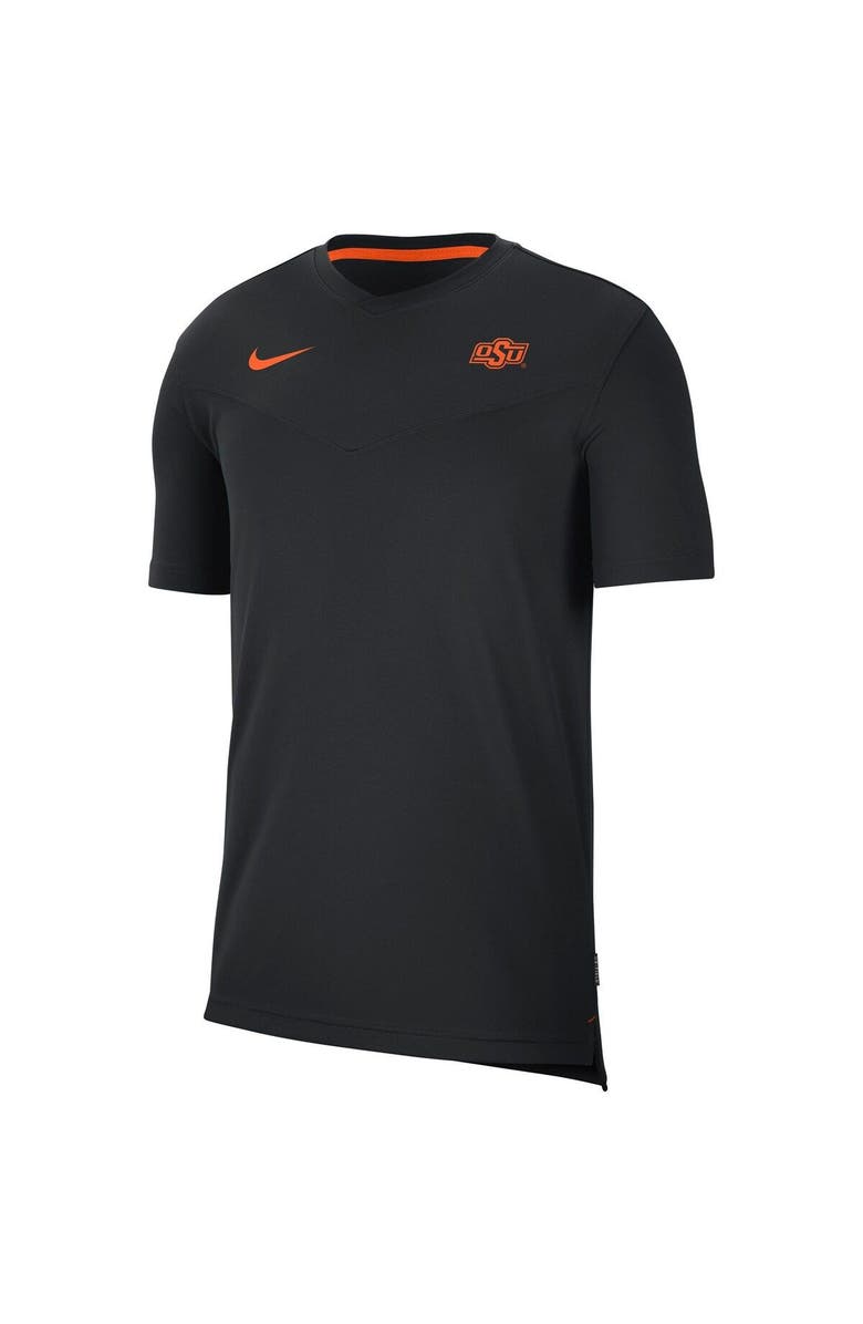 Nike Men's Nike Black Oklahoma State Cowboys 2022 Coaches UV Performance T-Shirt, Alternate, color, 
