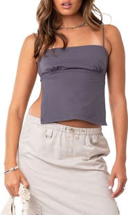 EDIKTED Jinx Open Back Tank Top