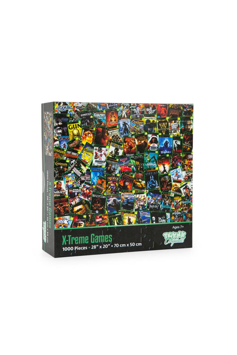 X-Treme Games Collage 1000-Piece Jigsaw Puzzle, Main, color, Multi-Color
