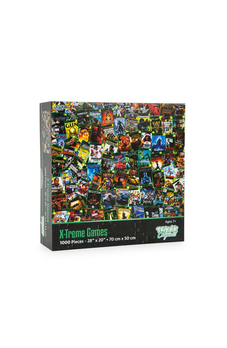 Toynk X-Treme Games Collage 1000-Piece Jigsaw Puzzle, Main, color, Multi-Color