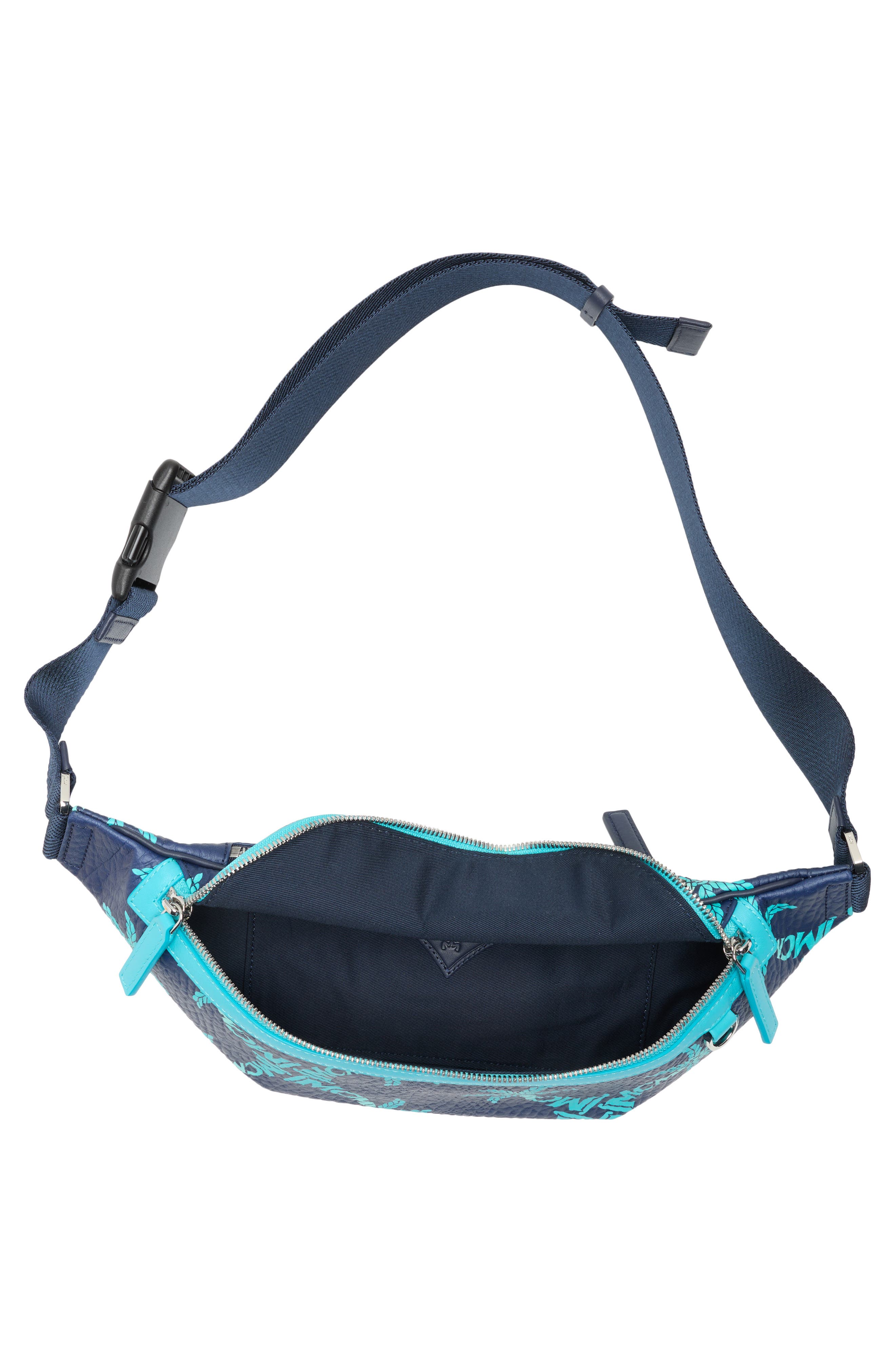 MCM Fursten Logo Beach Belt Bag, Alternate, color, Ceramic