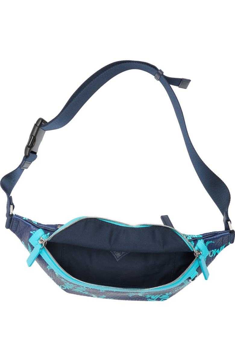 MCM Fursten Logo Beach Belt Bag, Alternate, color, Ceramic