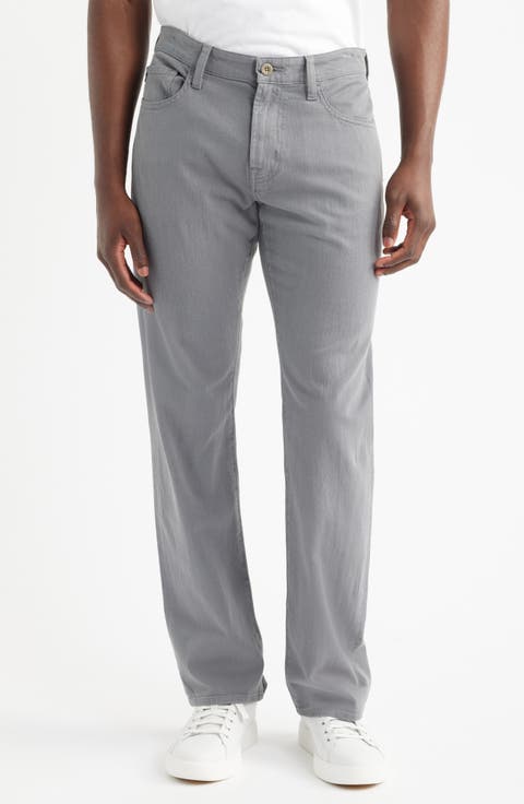 Protégé Classic Straight Leg Cotton & Linen Blend Pants
