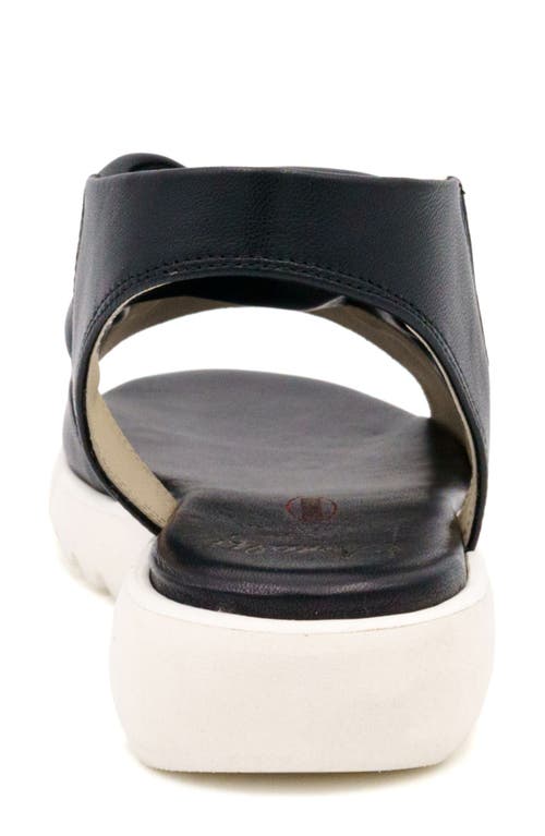 Amalfi By Rangoni Baletto Sandal In Black Parmasoft
