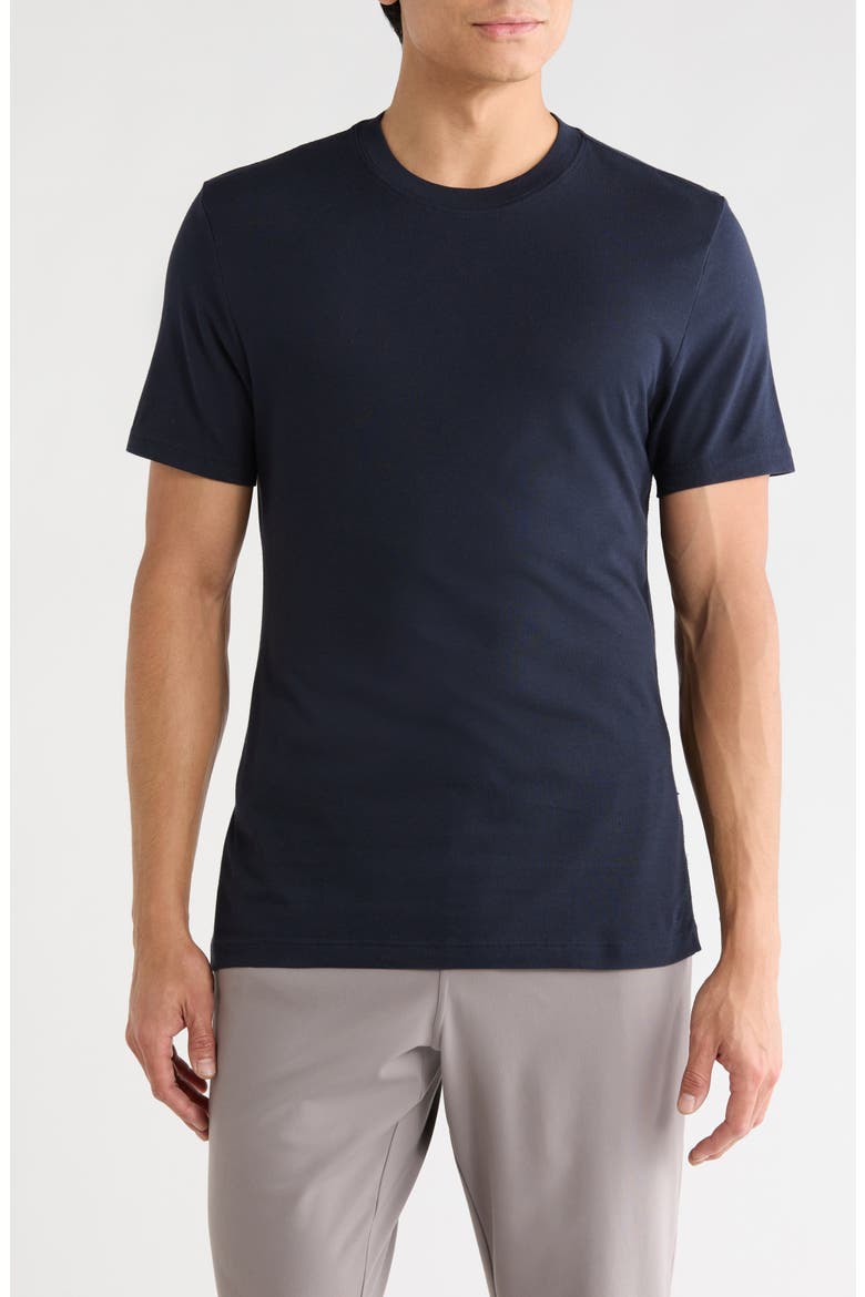 Supima Jersey Pennant Slim T-Shirt, Main, color, NAVY