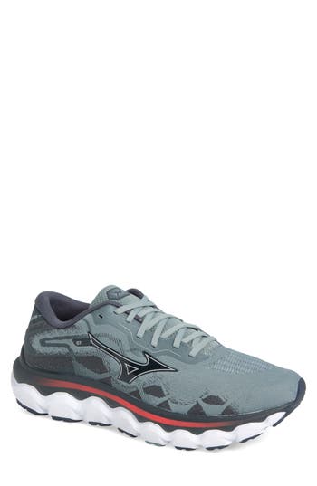 Mizuno Wave Horizon 7 Sneaker In Gray