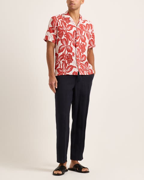 Maitan Linen Relaxed-Fit Shirt