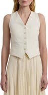 Lauren Ralph Lauren Cotton Canvas Vest