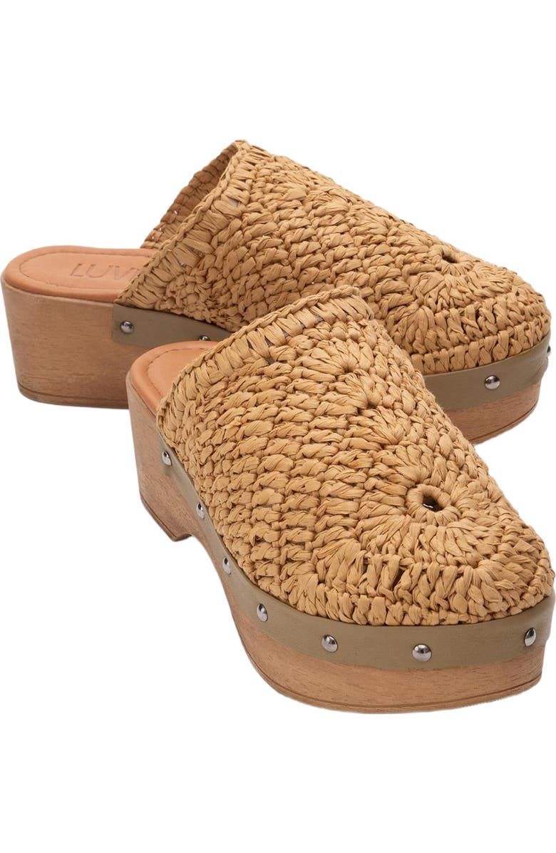 Forever & Always Shoes Cooper Braided Wedge Sandal, Main, color,