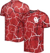DYME LYFE Men's Dyme Lyfe Crimson Oklahoma Sooners Storm T-Shirt