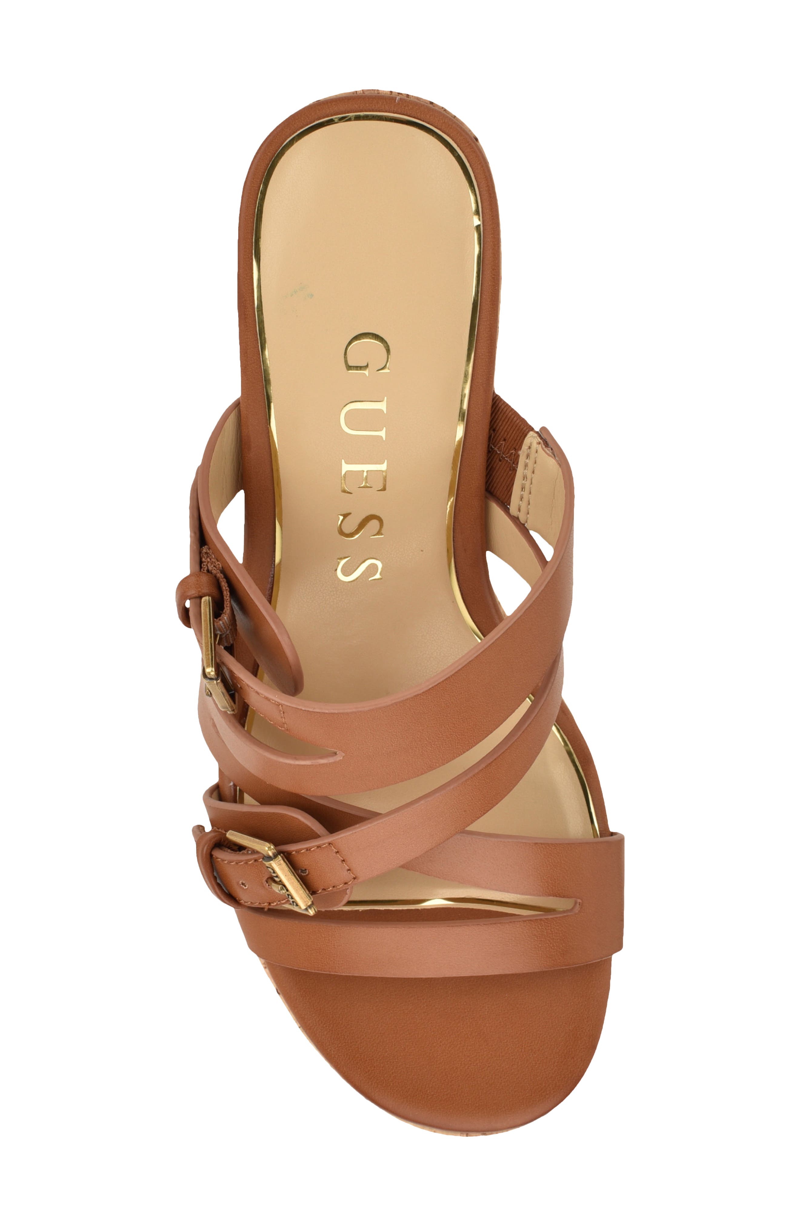 Nailah Platform Wedge Sandal, Alternate, color, NATURAL
