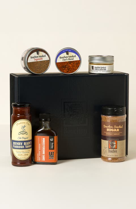 Bourbon Grilling Gift Box by Bourbon Barrel Foods