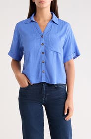 KUT from the Kloth Brianna Boxy Shirt