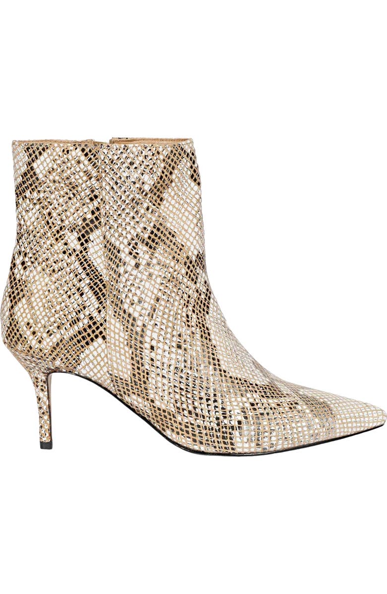 SAINT G Lottie Pointed Toe Bootie, Alternate, color, Beige