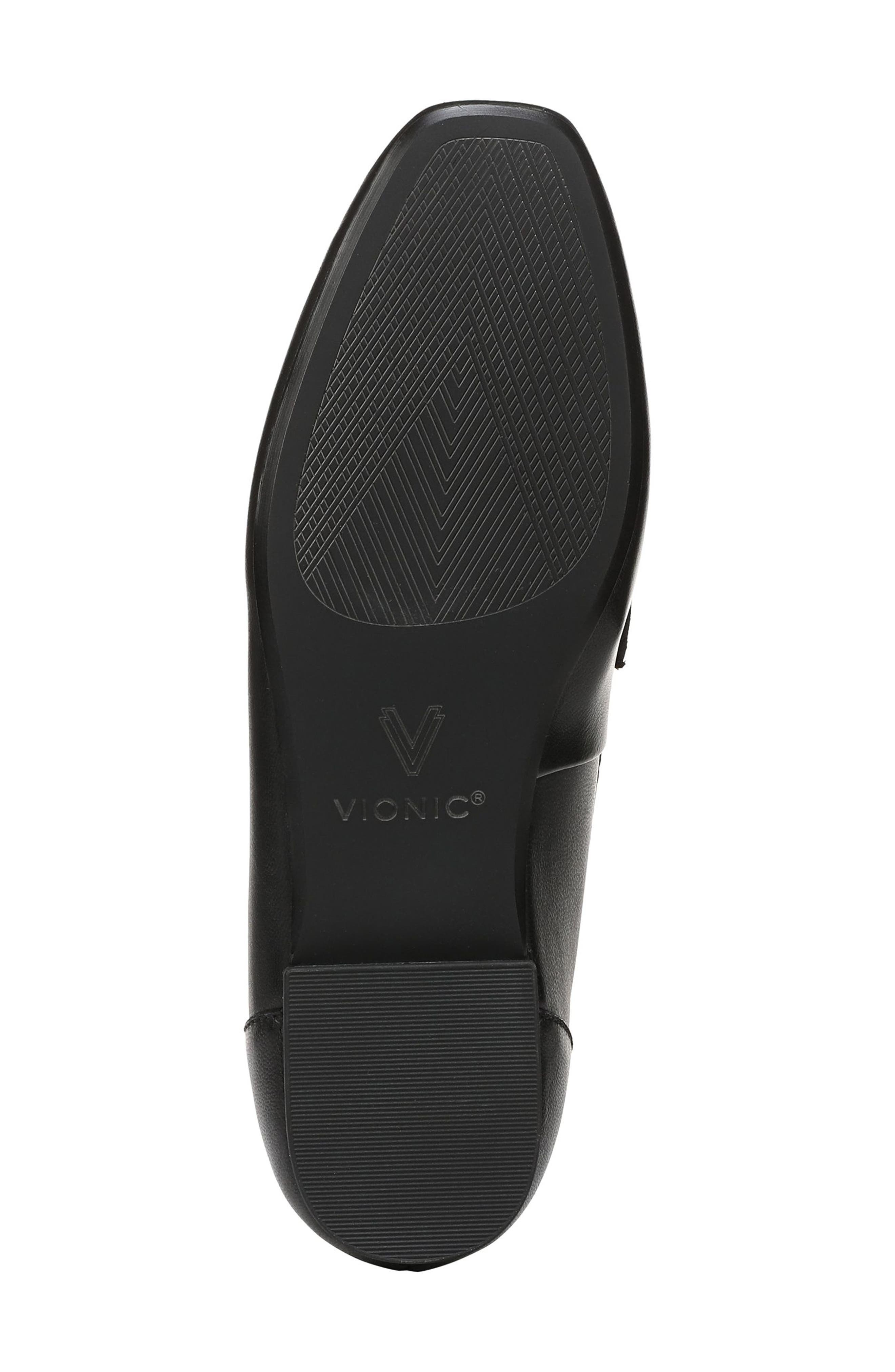 Sadie Penny Loafer, Alternate, color, BLACK LEATHER