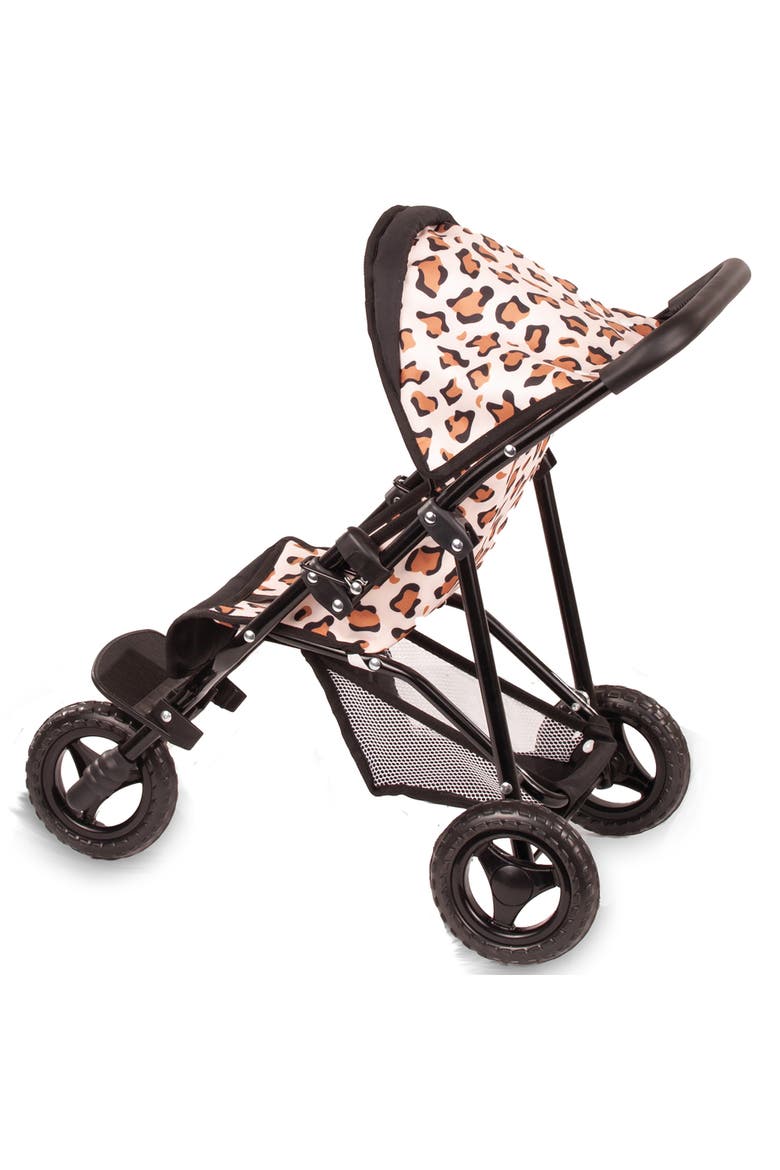 3 Wheel Doll Buggy, Little Tiger, Foldable Toy Stroller, Dolls Up to 19.5 Inches, Main, color, Multicolored