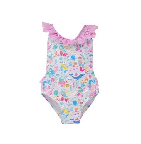 UPF 50+ Mindy Crossback swimsuit for Girls