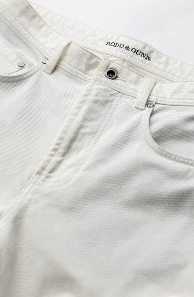 Rodd & Gunn Esslin Jeans, Alternate, color, Stark White