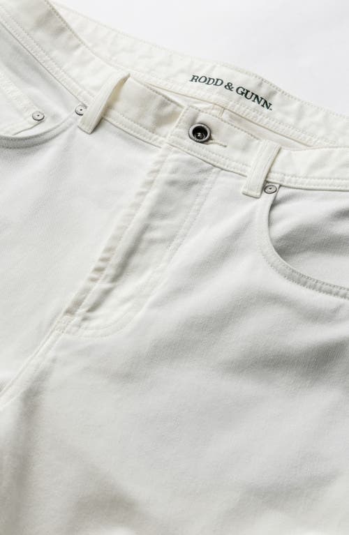 Rodd & Gunn Motion 2 Straight Fit Stretch Jean In Stark White