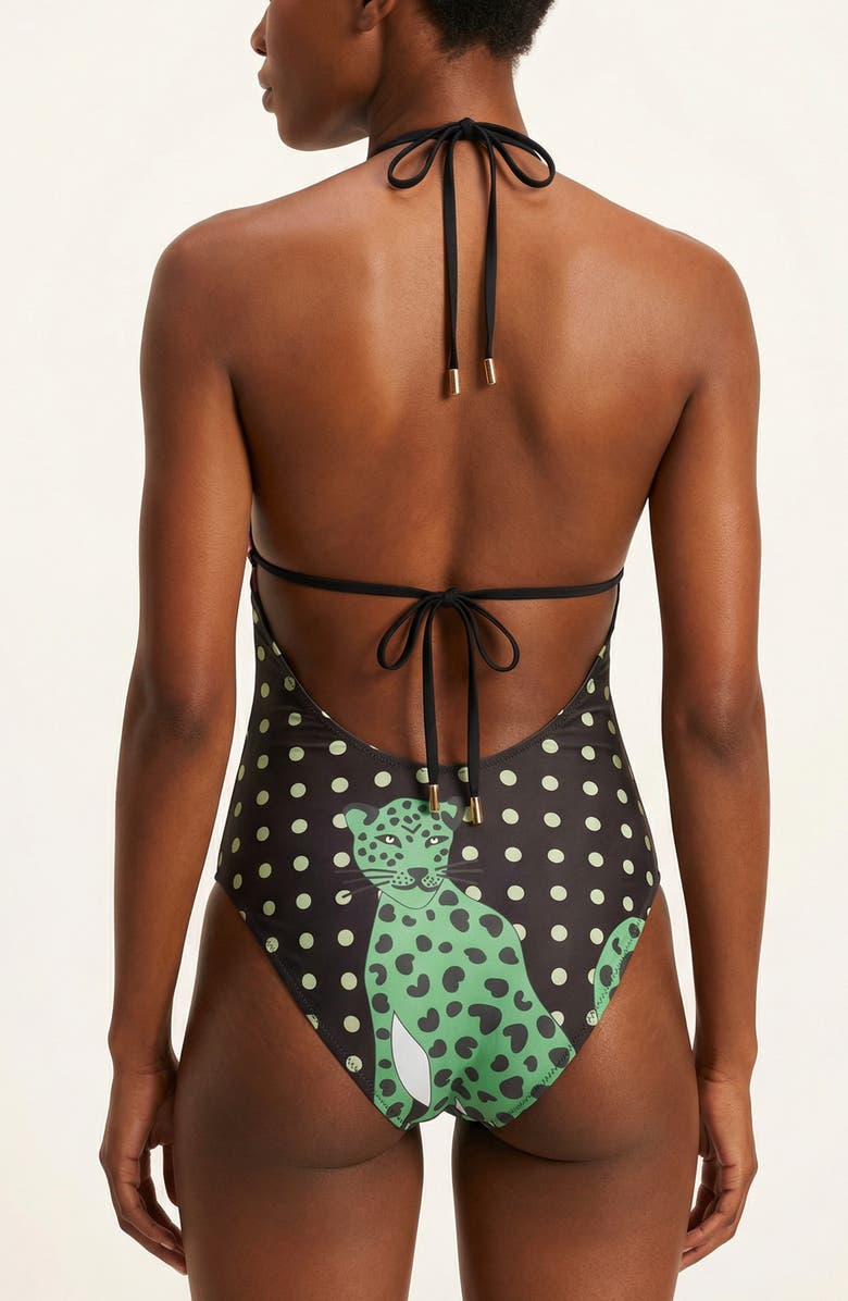 Jessie Zhao New York Wild Garden Reversible One Piece Swimsuit, Alternate, color, Pink