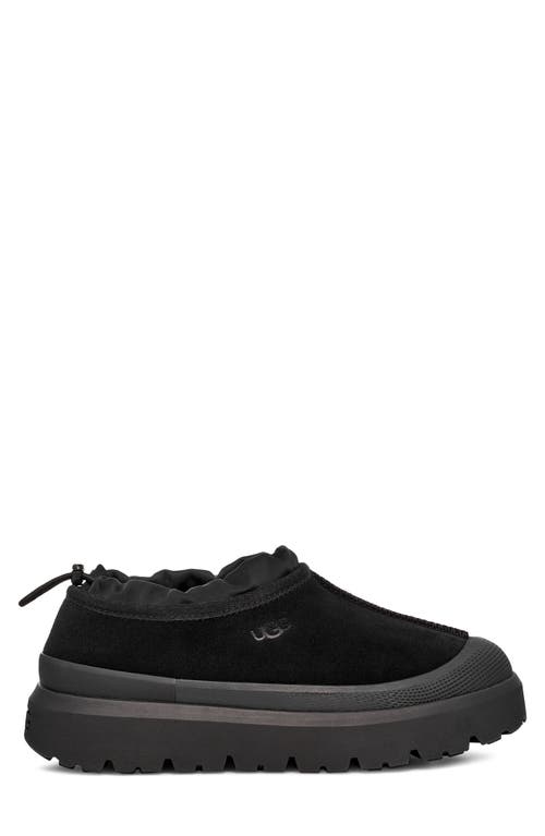 Ugg(r) Tasman Waterproof Hybrid Slip-on Shoe In Black