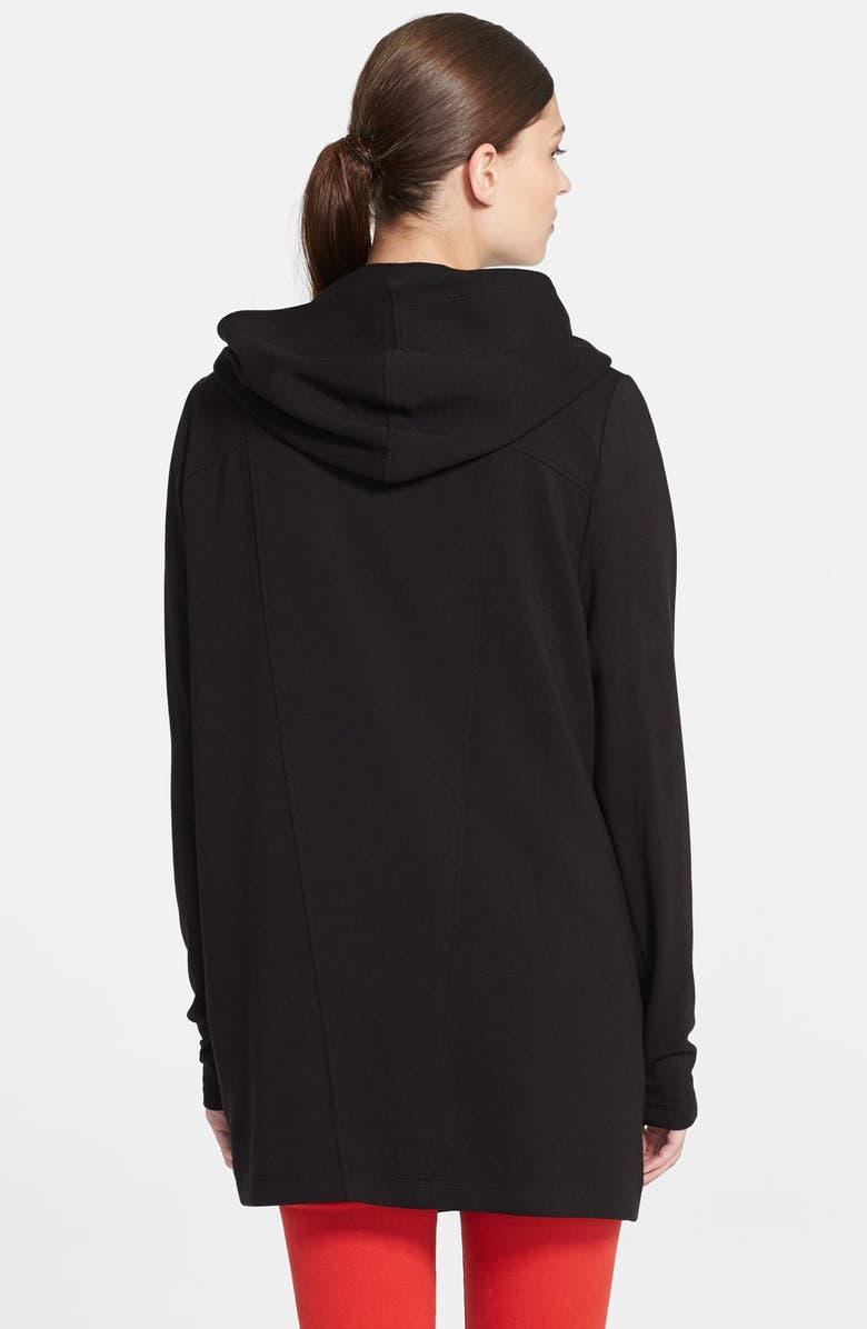 Helmut Lang 'Villous' Hooded Cardigan, Alternate, color,