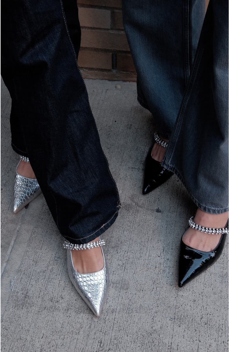 Allegra James Antonella Kitten Heel Pump, Alternate, color,