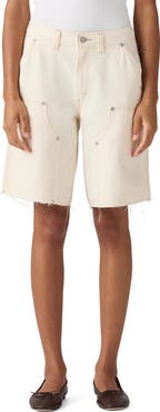 Levi's Baggy Dad Raw Hem Utility Shorts