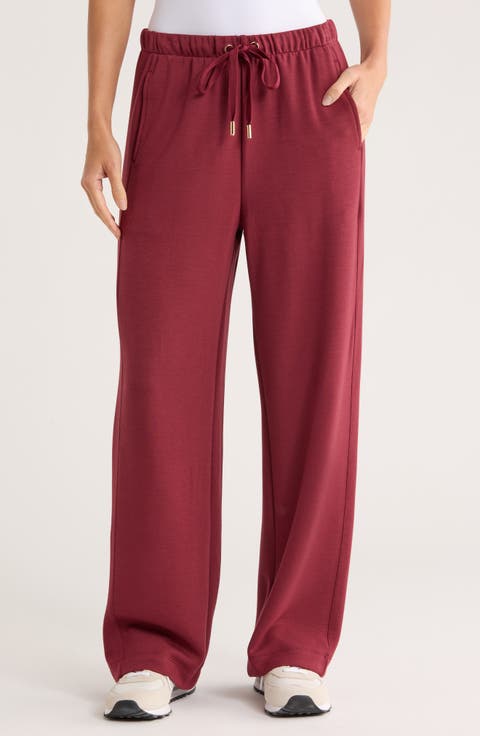 Wide Leg Activewear Pants