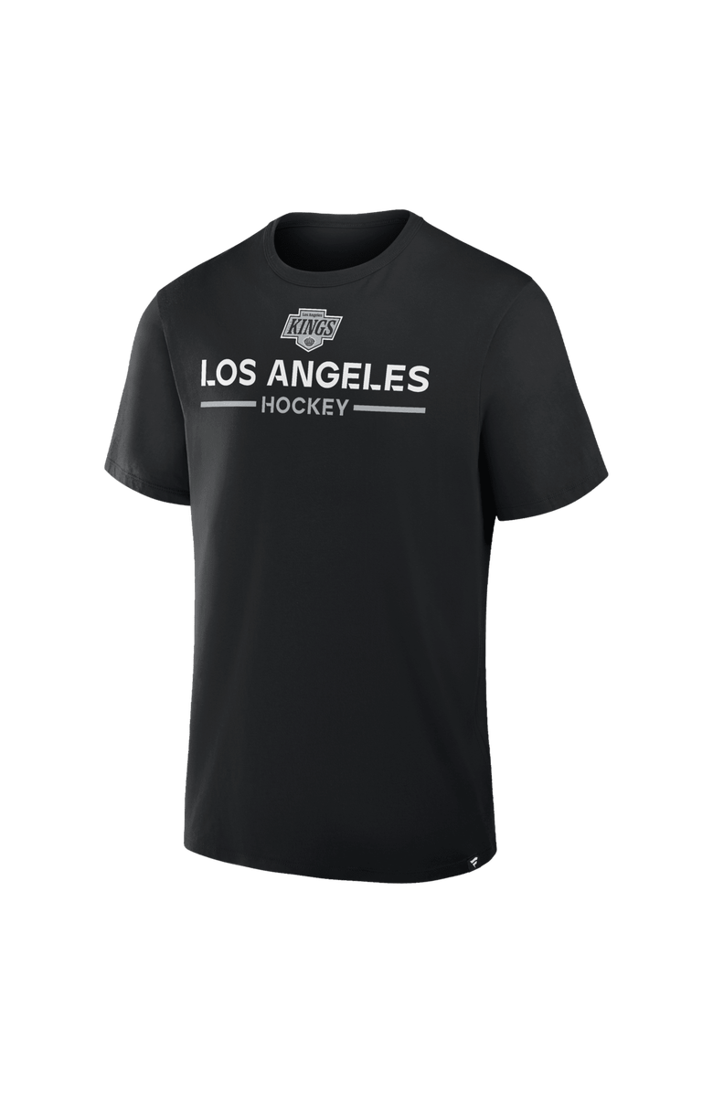 FANATICS Men's Fanatics Black Los Angeles Kings Authentic Pro Primary T-Shirt, Alternate, color, Black