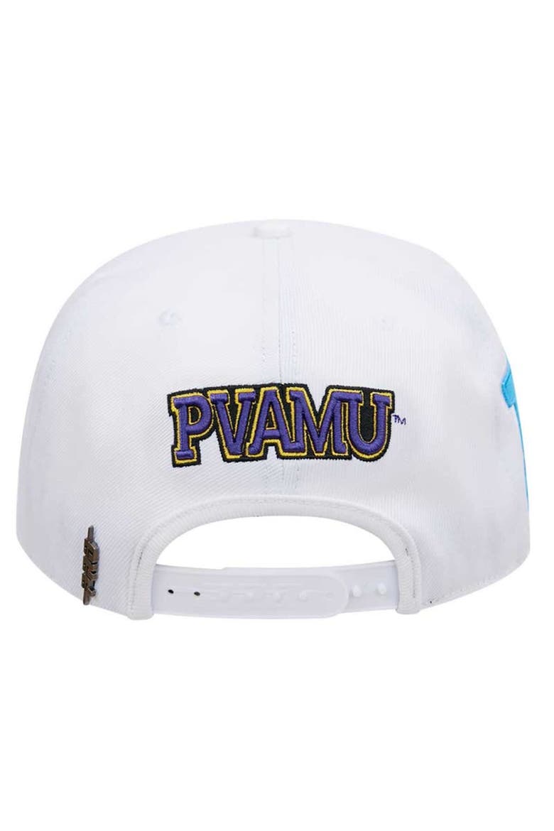 Men's Pro Standard White Prairie View A&M Panthers  Evergreen Wool Snapback Hat, Alternate, color, White